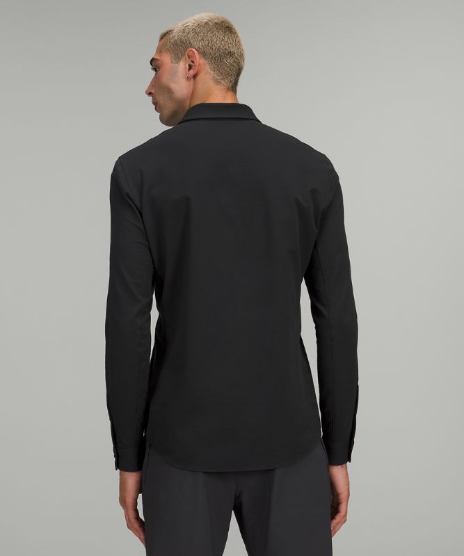 Camisa Lululemon Commission Long Sleeve Shirt Hombre Negros | 29834-XGYT