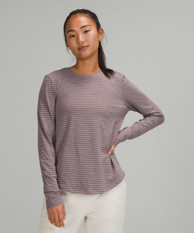 Camisa Lululemon Love Long Sleeve Shirt Mujer Blancos | 04136-HUFP