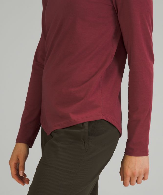 Camisa Lululemon Love Long Sleeve Shirt Mujer Mulled Wine | 13605-DYSK