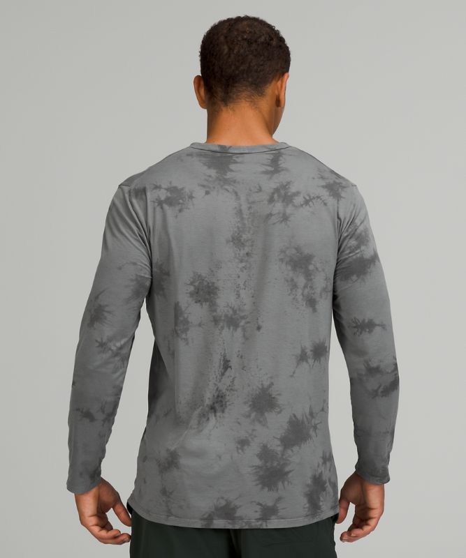 Camisa Lululemon The Fundamental Long Sleeve Shirt Hombre Grises | 48075-OPQI