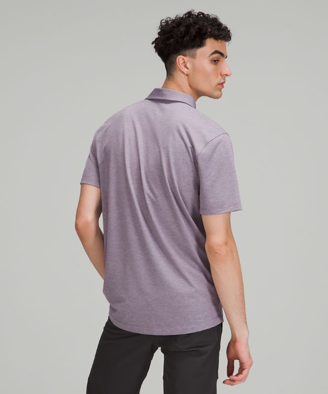 Camisa Polo Lululemon Evolution Short Sleeve Hombre Lavanda | 98631-BQAV