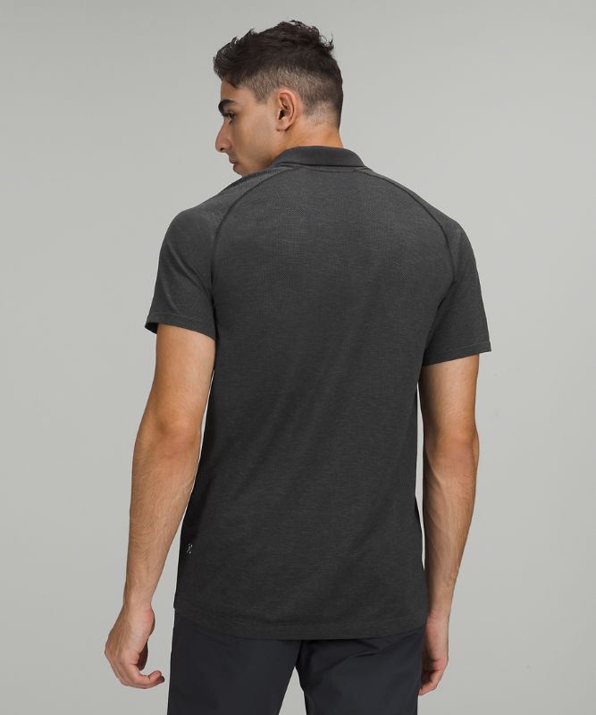 Camisa Polo Lululemon Metal Vent Tech Polo 2.0 Hombre Negros Negros | 76038-XDQS