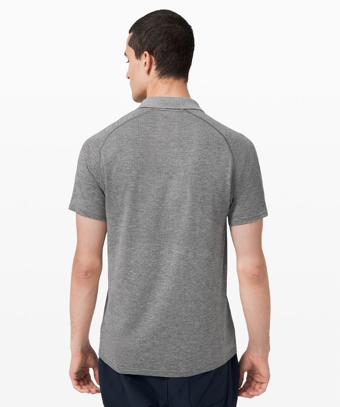 Camisa Polo Lululemon Metal Vent Tech Polo 2.0 Hombre Blancos | 13846-MFAZ