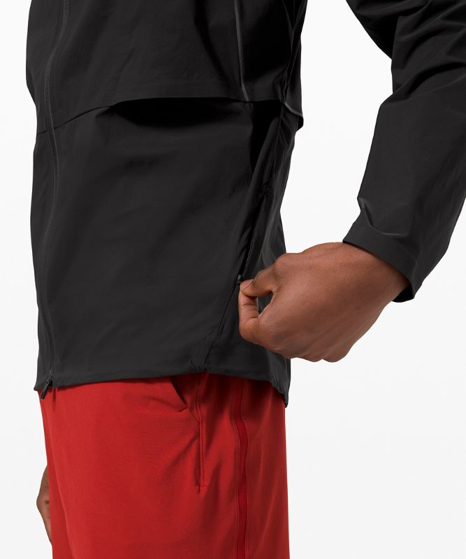 Camiseta Cortavientos Lululemon Fast and Free Windbreaker Hombre Negros | 02359-FTAP