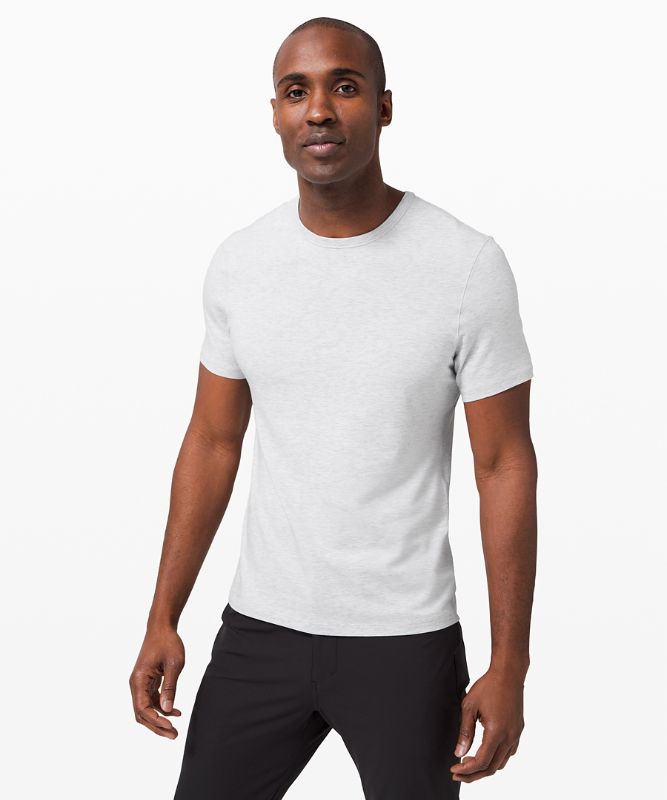 Camiseta Lululemon 5 Year Basic 2 Pack Online Only Hombre Negros Grises Claro | 21063-HZSN