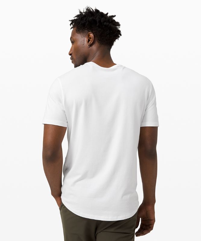 Camiseta Lululemon 5 Year Basic 2 Pack Online Only Hombre Blancos Blancos | 76320-CJTK