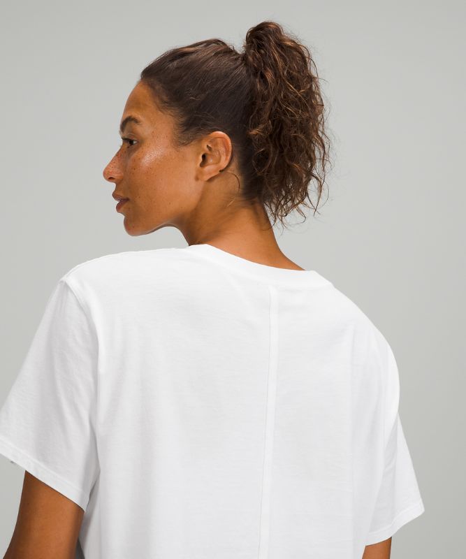 Camiseta Lululemon All Yours Tee Mujer Blancos | 78263-KWUG