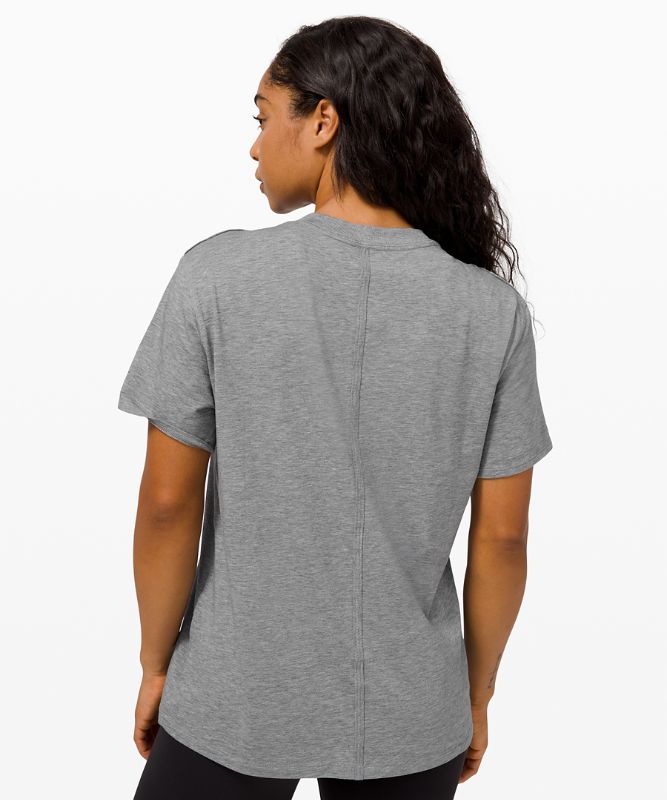 Camiseta Lululemon All Yours Tee Mujer Grises | 72689-YRQD