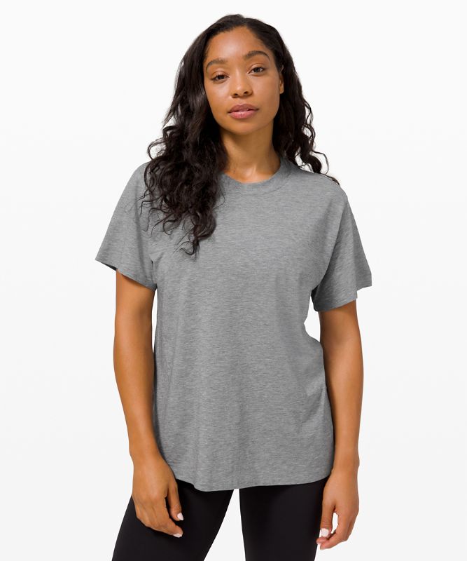 Camiseta Lululemon All Yours Tee Mujer Grises | 72689-YRQD