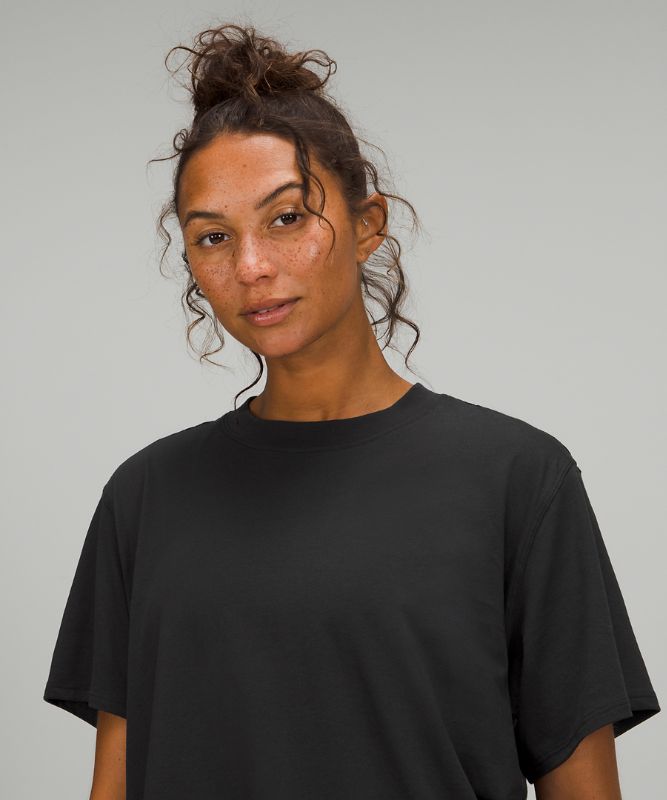 Camiseta Lululemon All Yours Tee Mujer Negros | 27314-OFHK