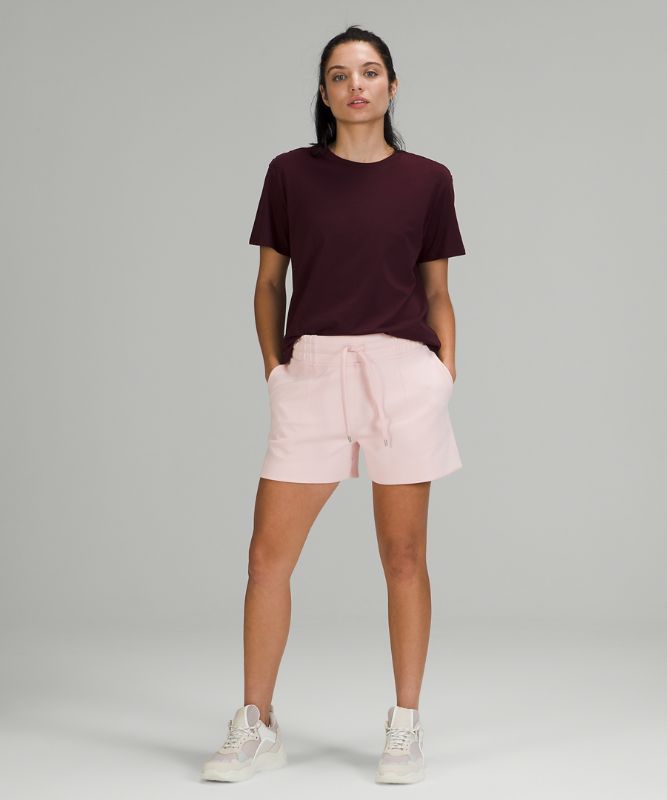 Camiseta Lululemon All Yours Tee Pima Cotton Mujer Cassis | 75619-JMVZ