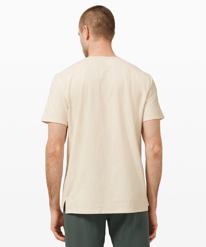 Camiseta Lululemon Chest Pocket Relaxed Fit T Hombre Blancos | 02798-FTZM