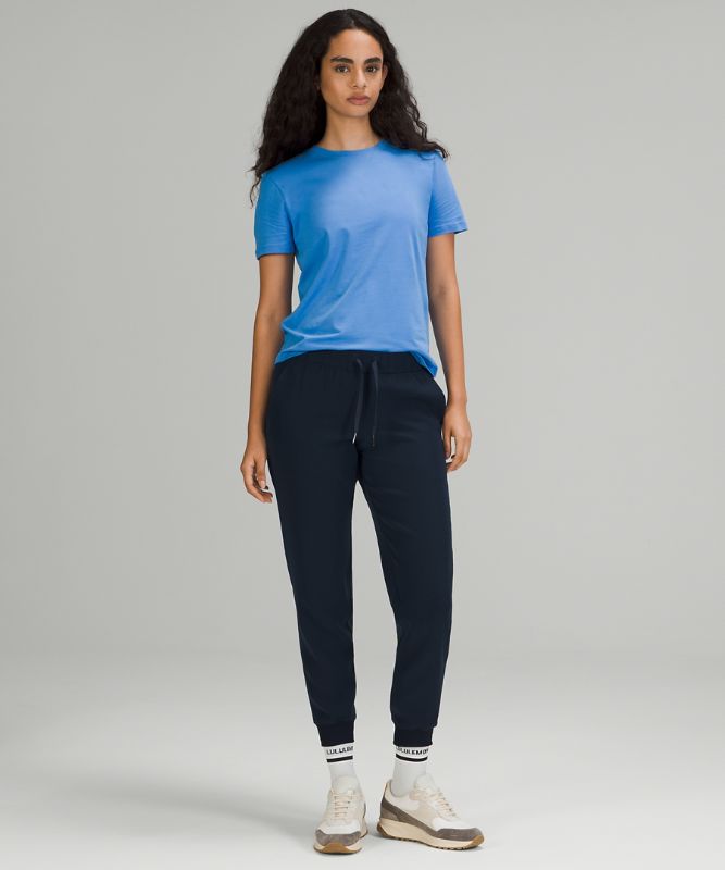 Camiseta Lululemon Love Crew Mujer Azules | 47908-KNCB