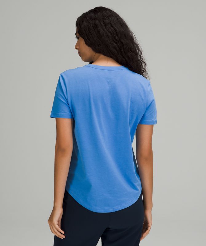 Camiseta Lululemon Love Crew Mujer Azules | 47908-KNCB