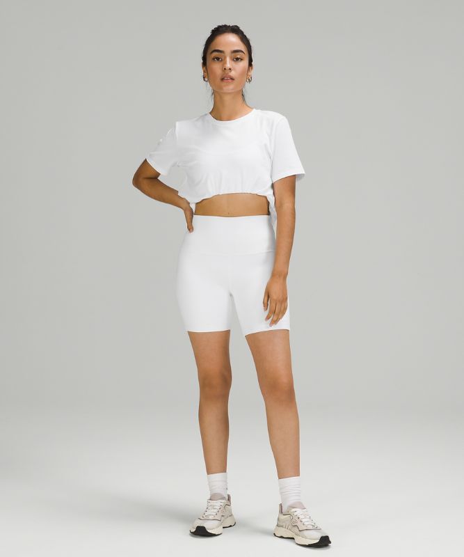 Camiseta Lululemon Love Crew Short Sleeve Mujer Blancos | 78904-CNLW