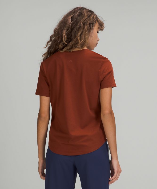 Camiseta Lululemon Love V-Neck Mujer Marrom | 38159-XEZL