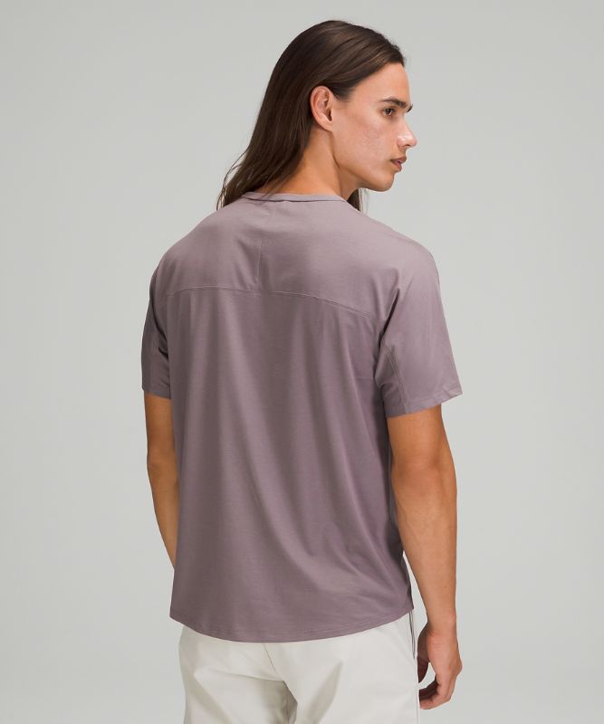 Camiseta Lululemon The Fundamental Pocket Hombre Lunar Rock | 29654-WIAZ