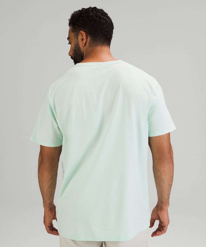 Camiseta Lululemon The Fundamental T Hombre Verde Menta | 97280-SCYG