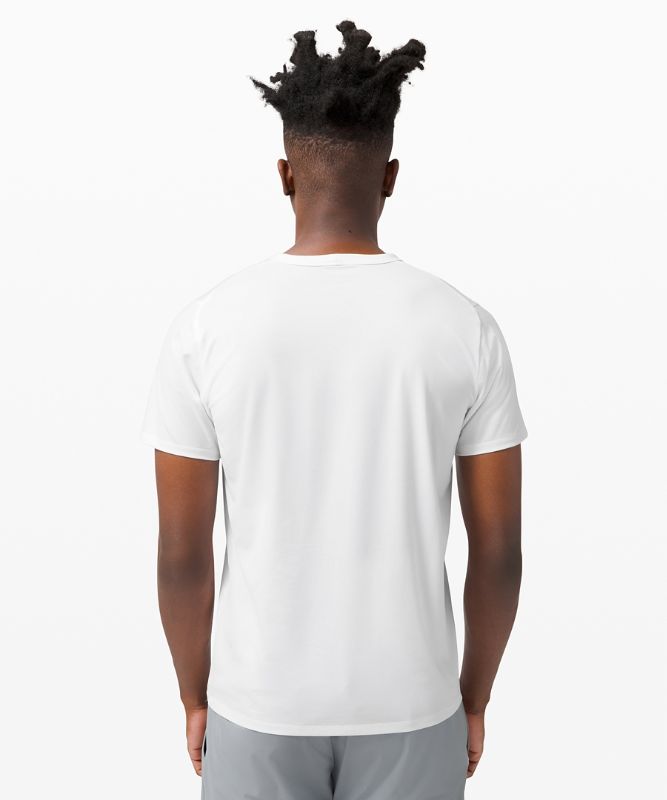 Camiseta Lululemon The Fundamental T Hombre Blancos | 14576-ACZQ