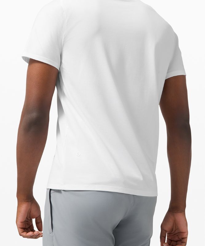 Camiseta Lululemon The Fundamental T Hombre Blancos | 14576-ACZQ