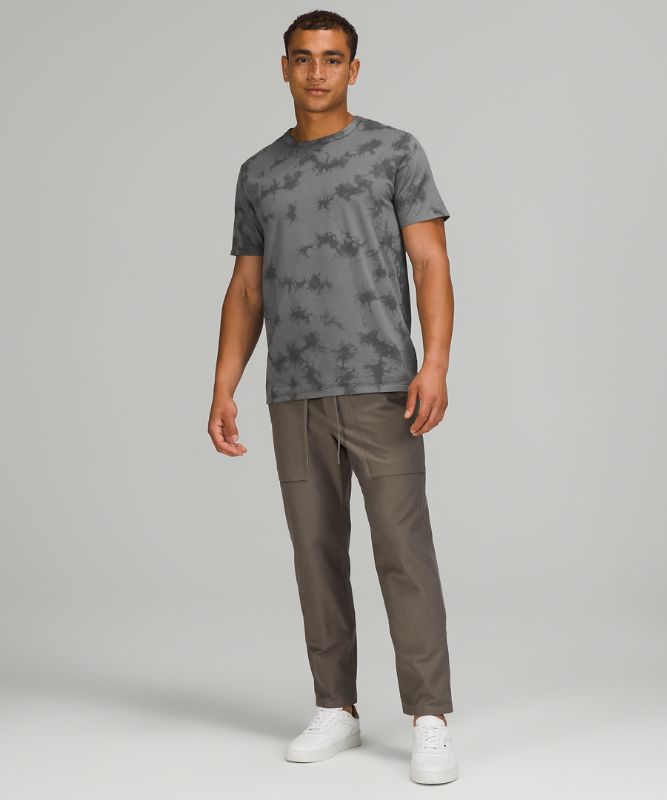 Camiseta Lululemon The Fundamental T Wash Hombre Grises | 28391-BEYL