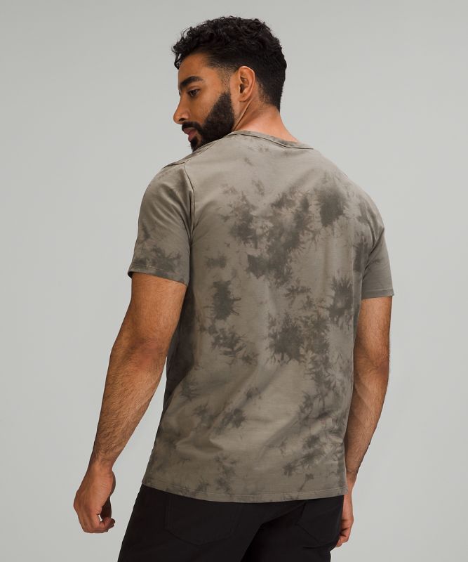 Camiseta Lululemon The Fundamental T Wash Hombre New Tide Shibori Rover | 20895-SGOA