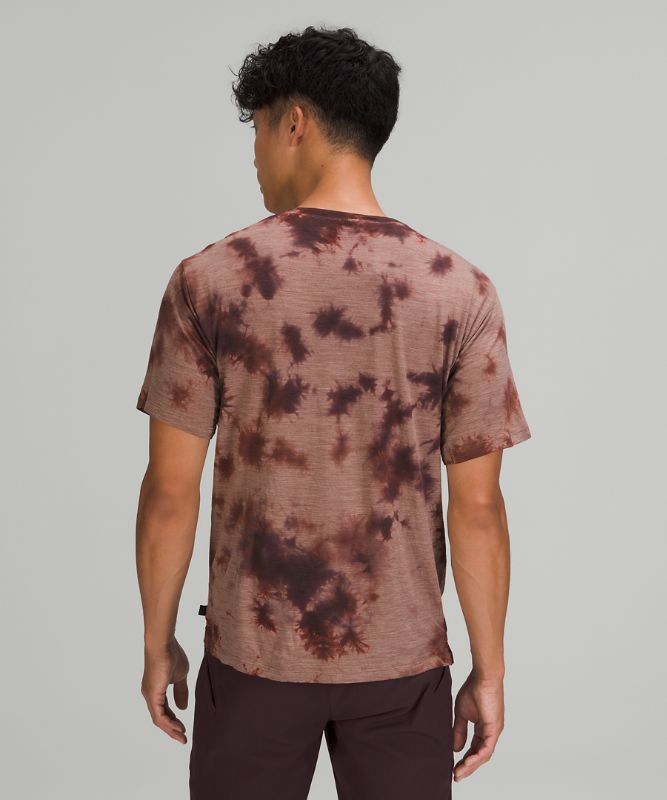 Camiseta Lululemon lululemon lab Wool-Blend Tie Dye Online Only Hombre Marrom Cobra | 89602-QUFL