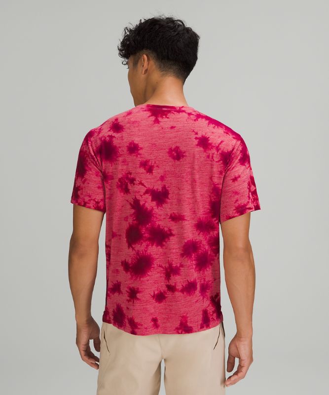 Camiseta Lululemon lululemon lab Wool-Blend Tie Dye Online Only Hombre Rosas | 06471-MDAE