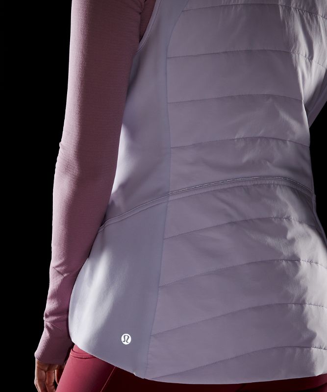 Chaleco Lululemon Another Mile Mujer Lavanda | 41259-ATQG