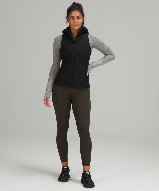 Chaleco Lululemon Another Mile Mujer Negros | 85271-JMOA