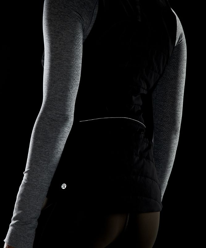 Chaleco Lululemon Another Mile Mujer Negros | 85271-JMOA