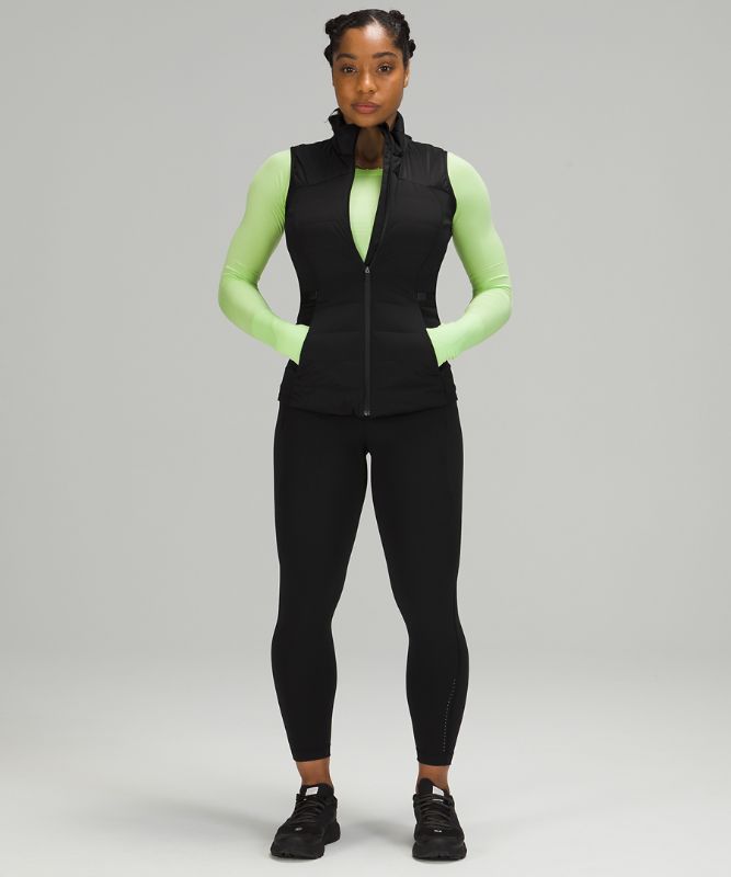 Chaleco Lululemon Down for It All Mujer Negros | 72581-HZXI