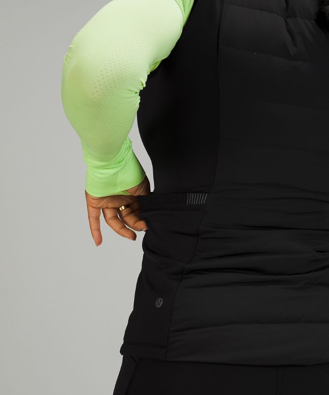 Chaleco Lululemon Down for It All Mujer Negros | 72581-HZXI