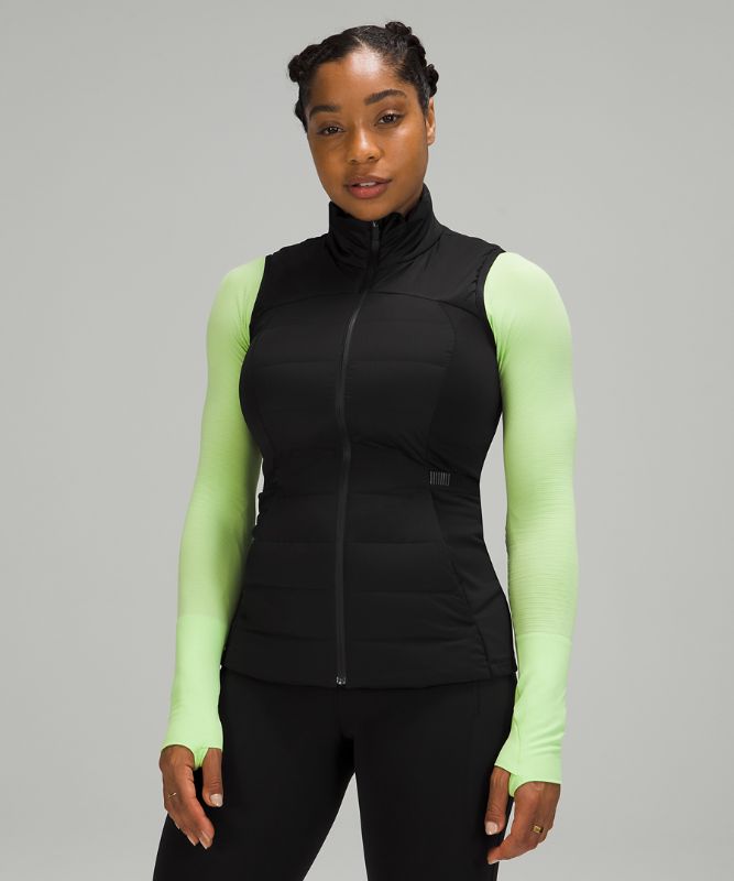 Chaleco Lululemon Down for It All Mujer Negros | 72581-HZXI