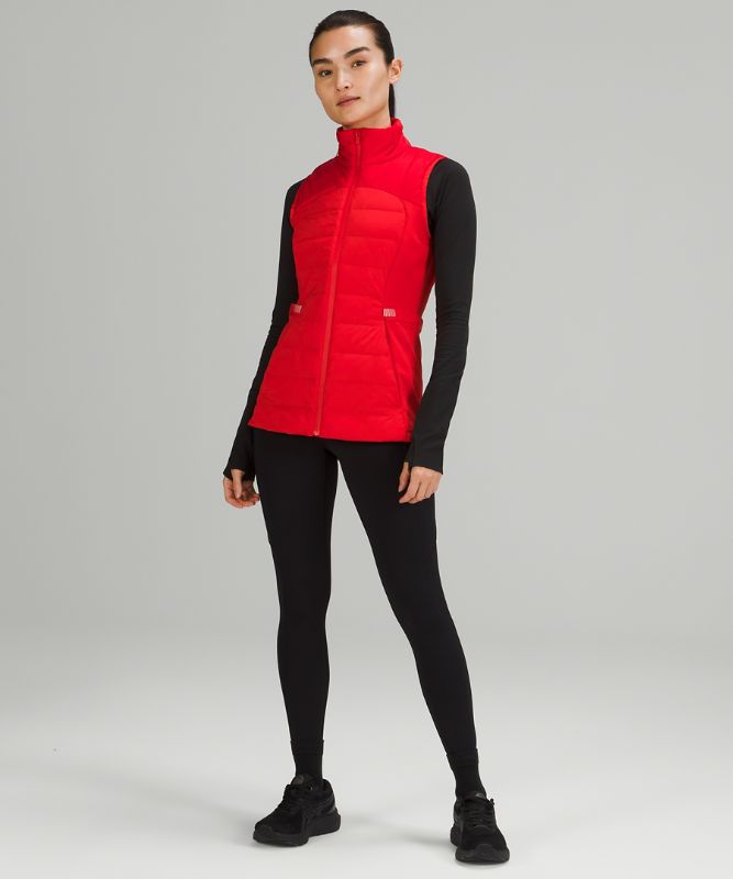 Chaleco Lululemon Down for It All Mujer Rojos | 25870-MPIE