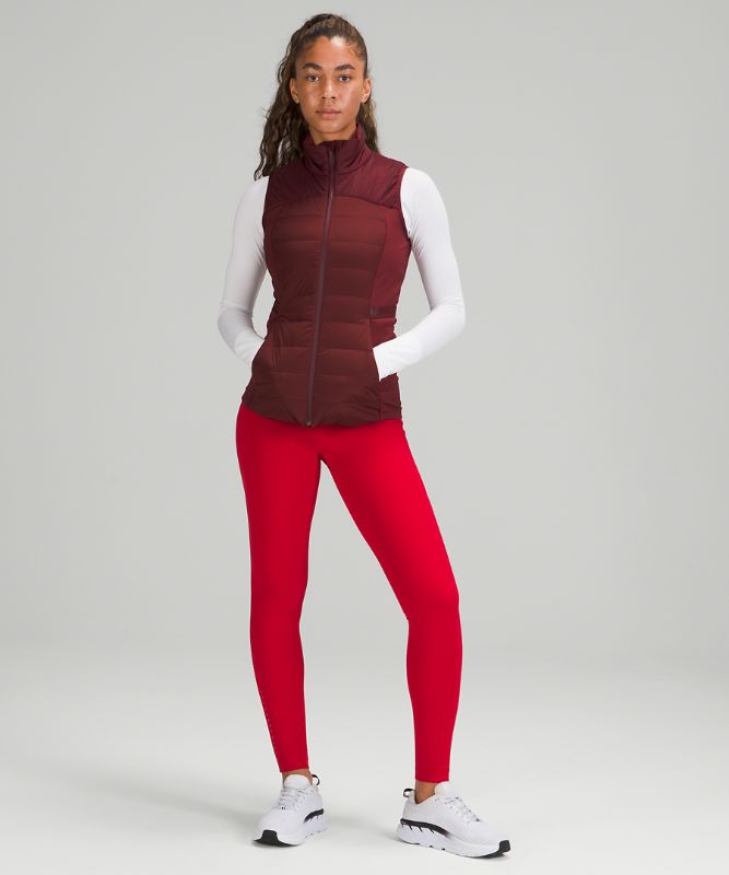 Chaleco Lululemon Down for It All Mujer Rojos Vino | 67852-NGIU