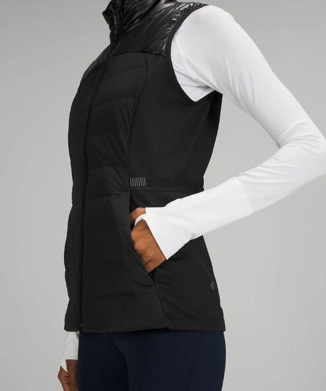 Chaleco Lululemon Down for It All Shine Mujer Negros | 24839-WNTQ