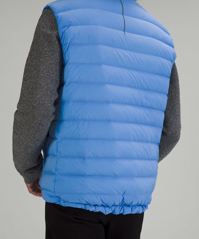 Chaleco Lululemon Navigation Stretch Down Hombre Azules | 83469-SQFZ