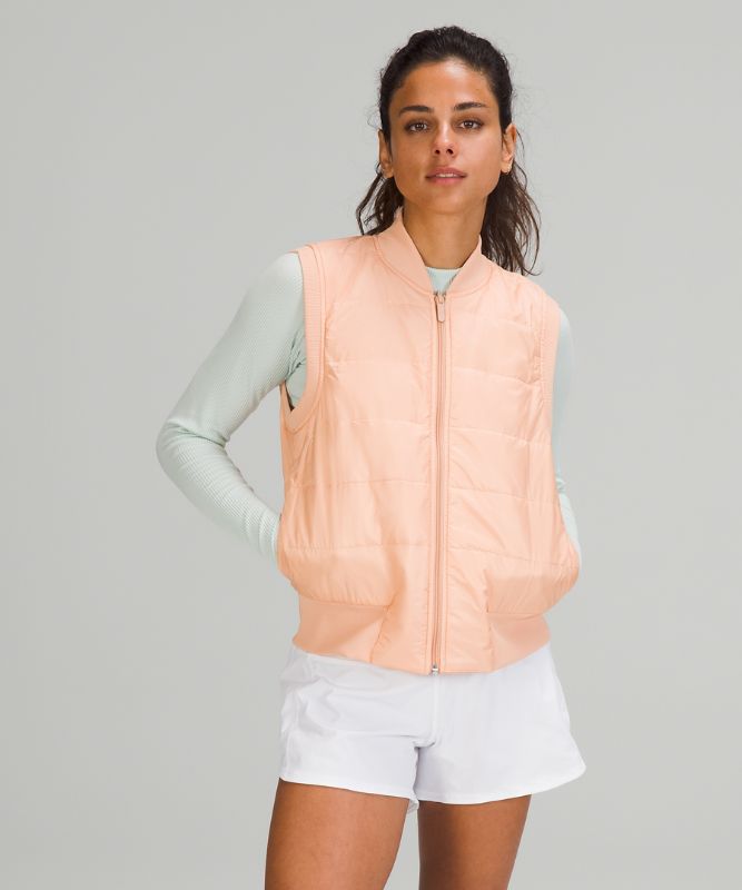 Chaleco Lululemon Non-Stop Bomber Mujer Albaricoque | 50731-DBJI