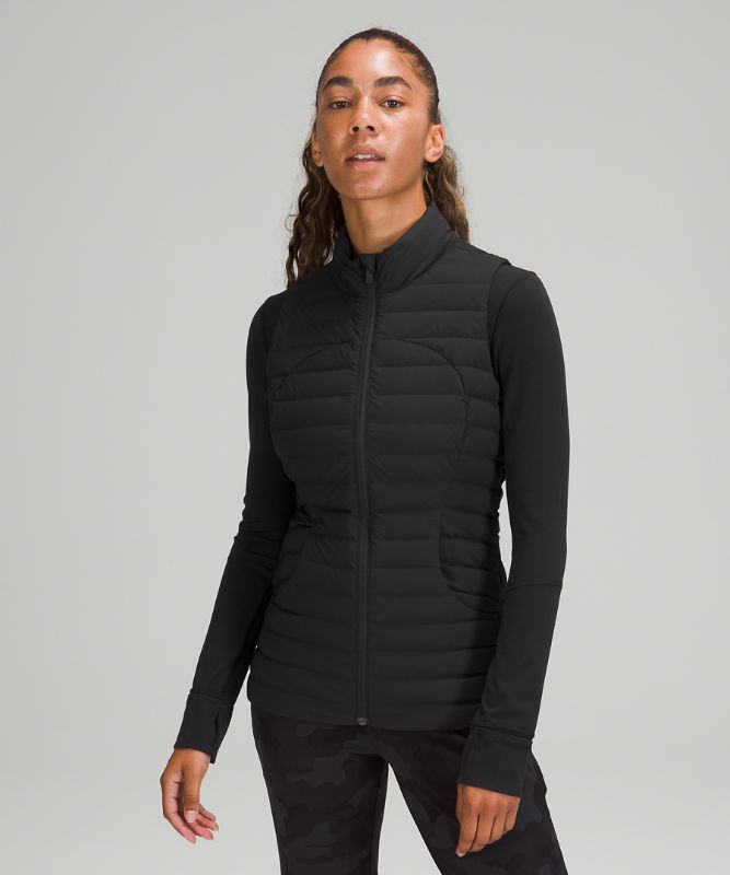 Chaleco Lululemon Pack It Down Mujer Negros | 86574-CIGS