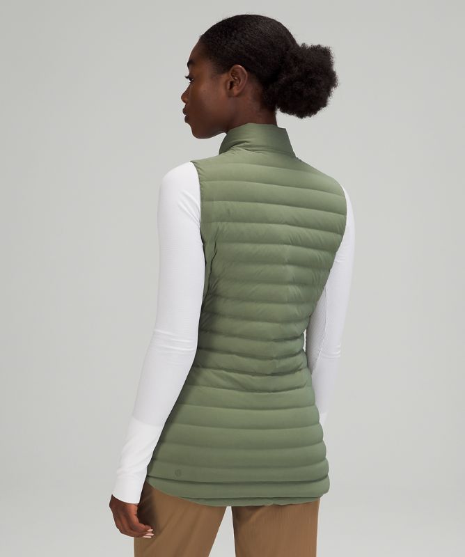 Chaleco Lululemon Pack It Down Mujer Verdes | 72581-POZU