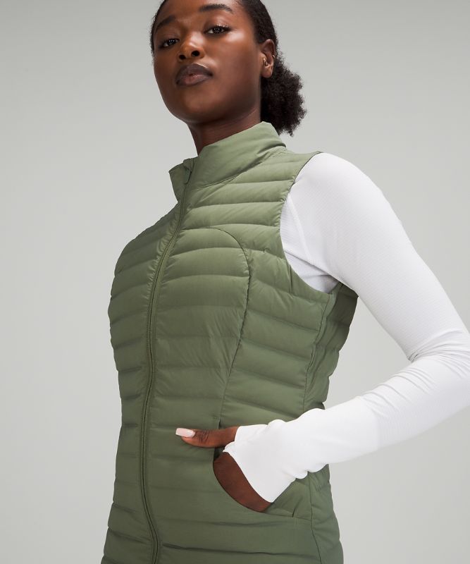 Chaleco Lululemon Pack It Down Mujer Verdes | 72581-POZU