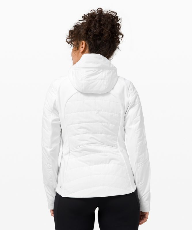 Chamarras Lululemon Another Mile Mujer Blancos | 94316-MVSU