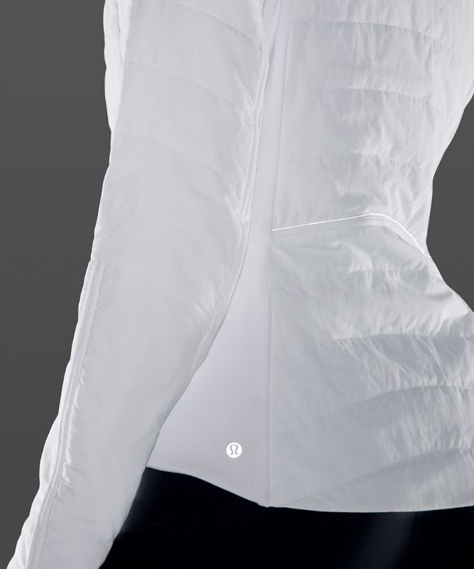 Chamarras Lululemon Another Mile Mujer Blancos | 94316-MVSU