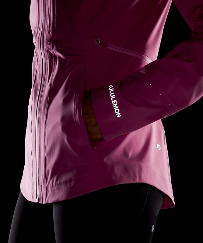 Chamarras Lululemon Break a Trail Mujer Rosas | 05364-XVBS