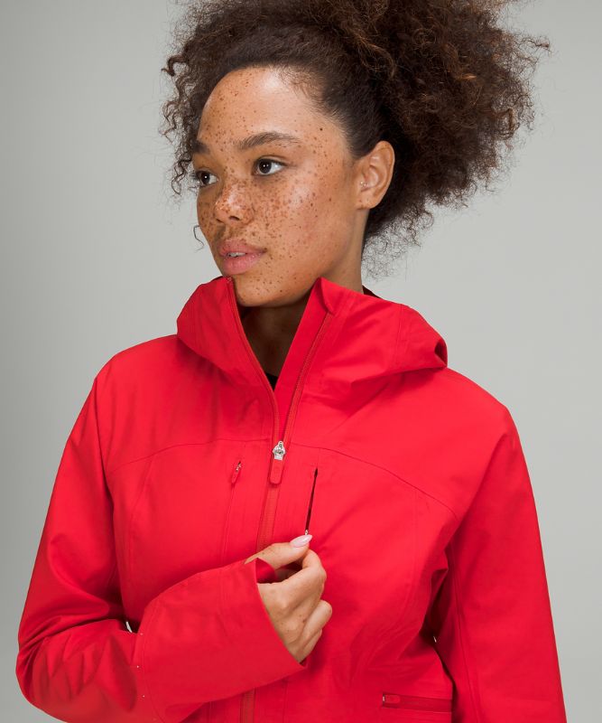 Chamarras Lululemon Break a Trail Mujer Rojos | 82790-FCNZ