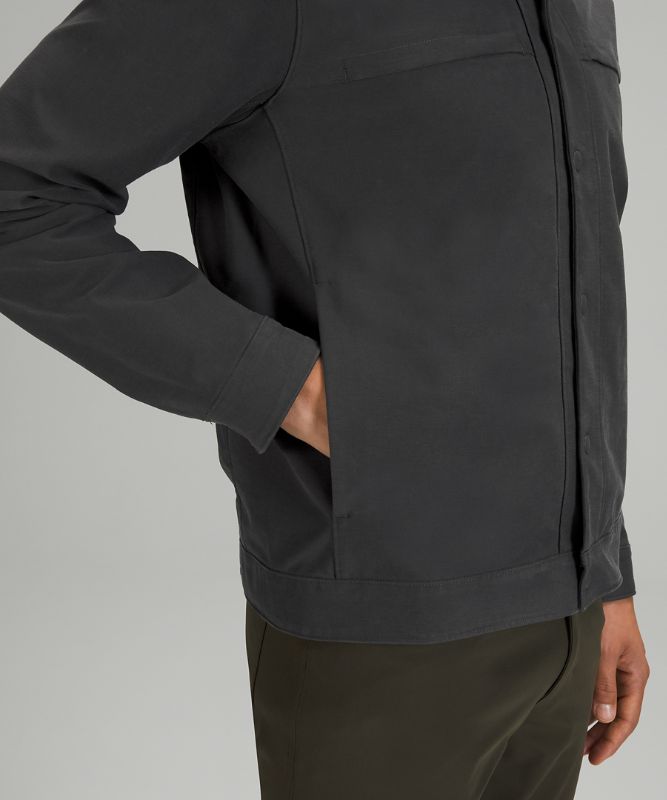 Chamarras Lululemon City Excursion Hombre Grises Oscuro | 08976-VRQE