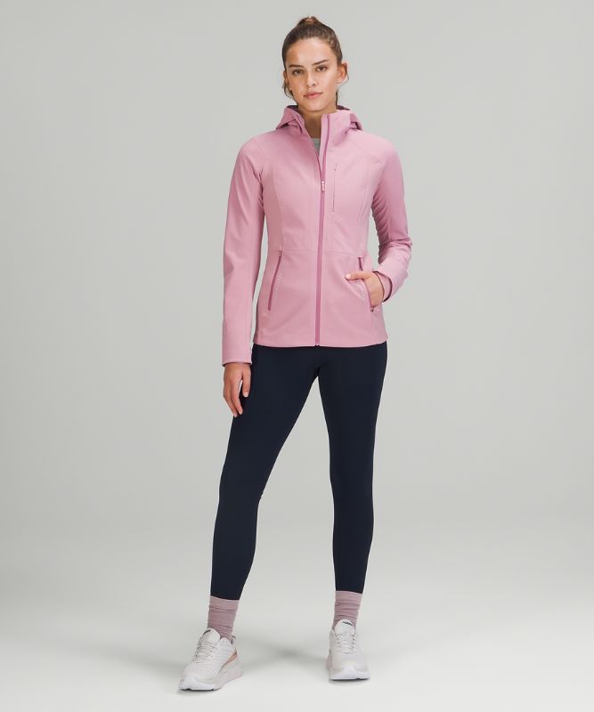 Chamarras Lululemon Cross Chill Mujer Rosas Grises Marrom | 18542-MQFX