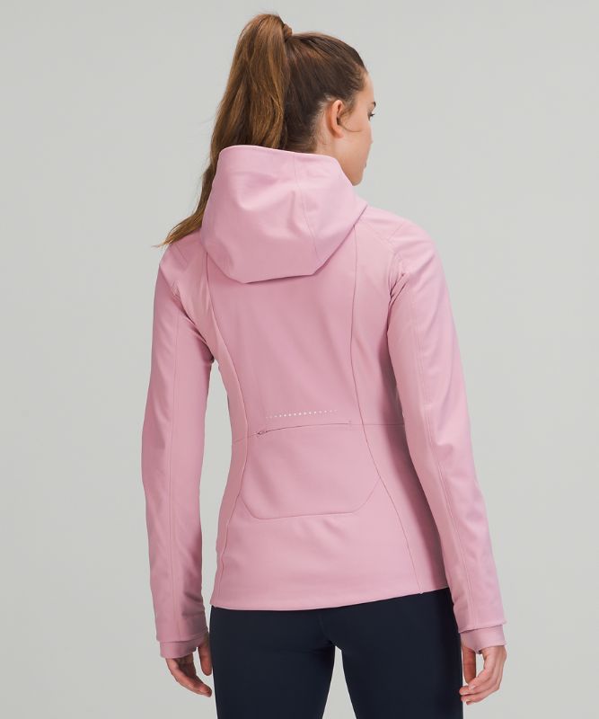 Chamarras Lululemon Cross Chill Mujer Rosas Grises Marrom | 18542-MQFX