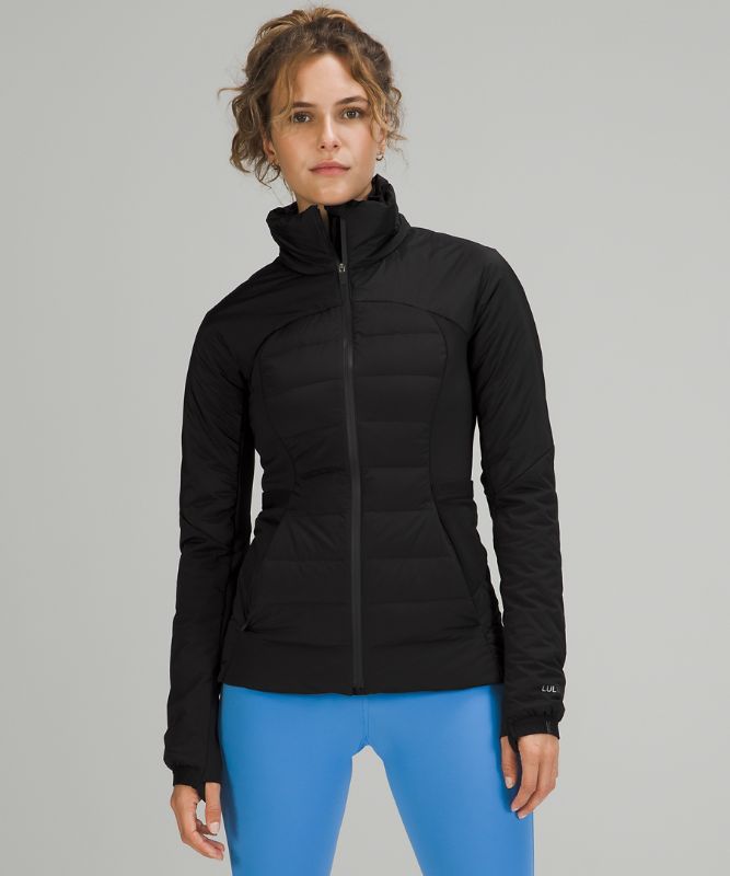 Chamarras Lululemon Down for It All Mujer Negros | 58172-OGAI